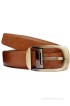 Discover Fashion Men Brown Genuine Leather Belt(Brown-1)